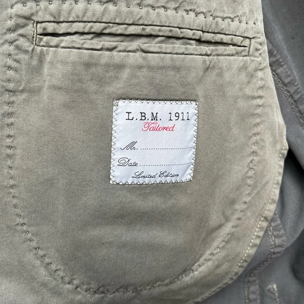 L.B.M. 1911 Italian Cotton Sport Coat - Picture 4 of 5